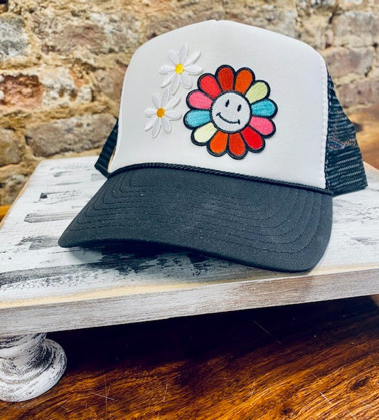 Flower Trucker Hat