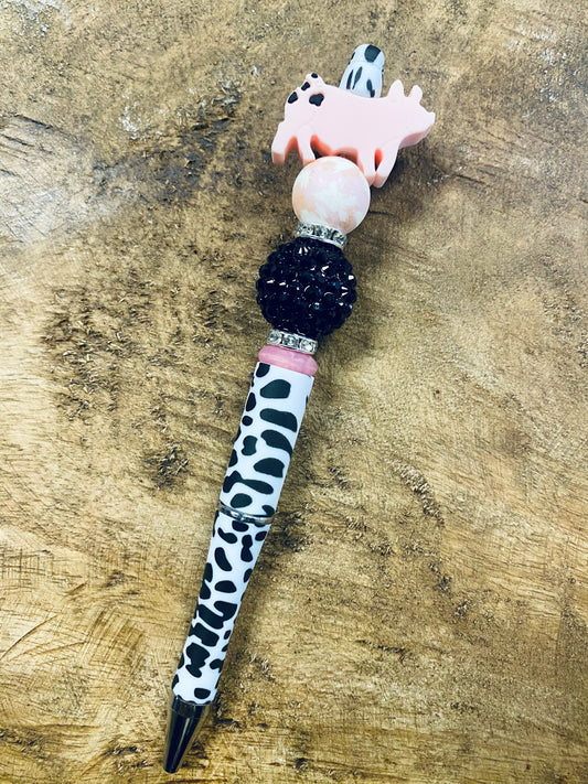 Pig Beaded Pen