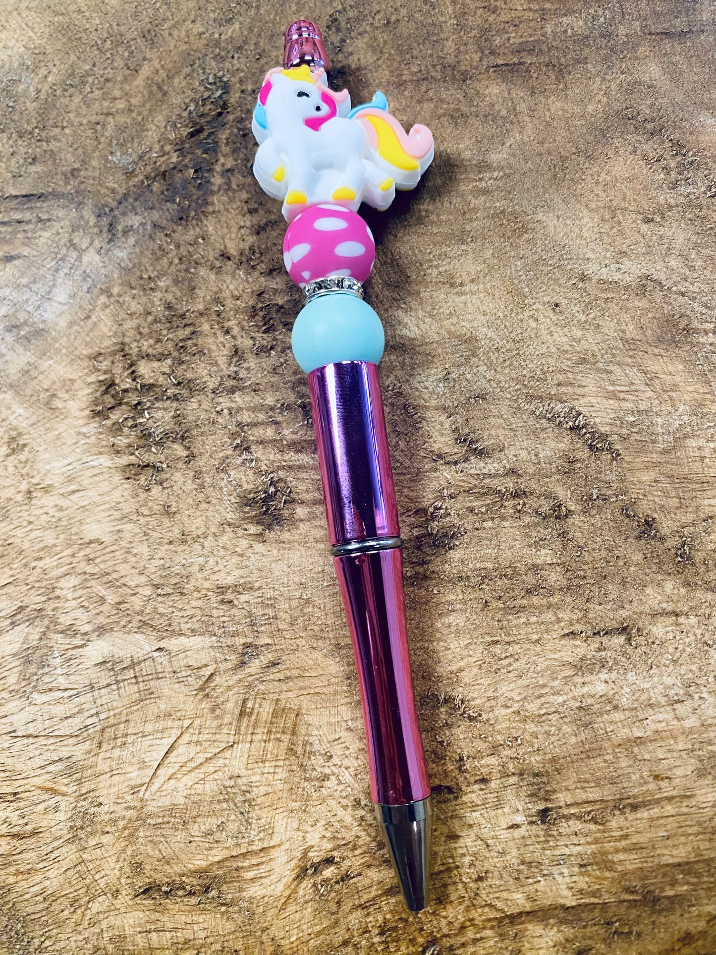 Unicorn Beaded Pen